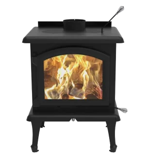 small and traditional Polaris cast iron stove by J. A. ROBY
